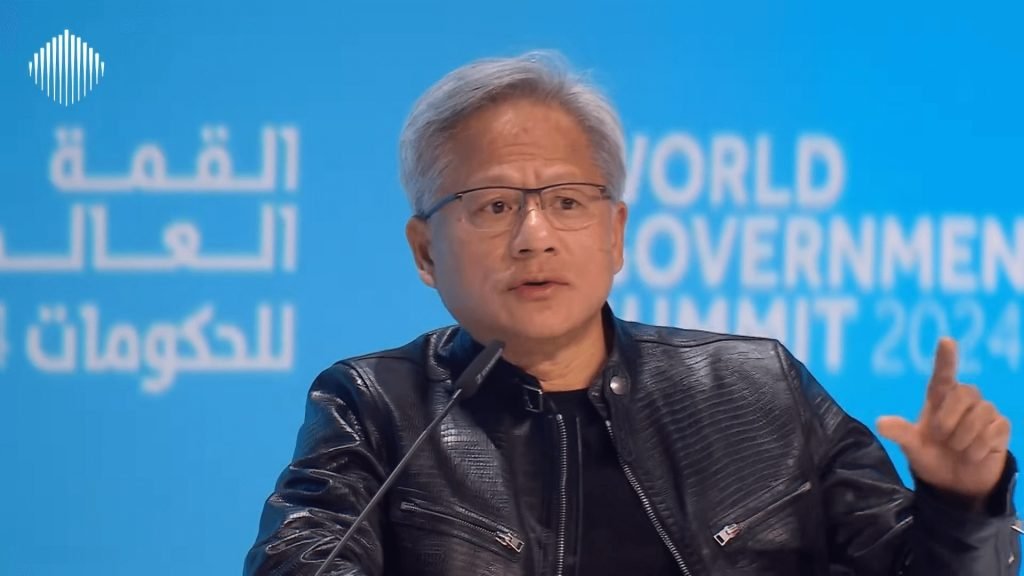 Jensen Huang - Future of Work - World Governments Summit 2024