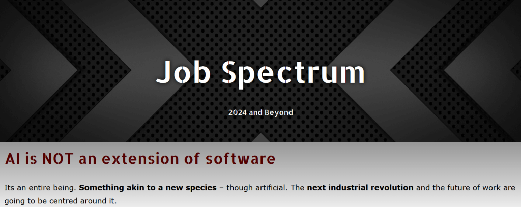 Job Spectrum - Career Spectrum 720